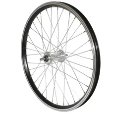WHEEL BICYCLE TRAILER 20 X 1.75 ALUMINIUM MX ALUMINIUM AXLE PLEIN 9X100 BLACK