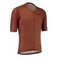 CYCLING JERSEY GIST SUMMER PODIUM SLEEVES SHORT ZIP TOTAL RED BRIQUE XL -5359