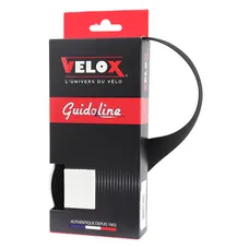 HANDLEBAR TAPE/HANDLEBAR VELOX MAXIMUM CORK BICOLOR BLACK/WHITE - GUIDOLINE