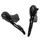 LEVIER/MANETTE ROUTE PATIN MICROSHIFT 7V. DOUBLE ALU NOIR COMPATIBLE SHIMANO (PAIRE SACHET POUR ATELIER)