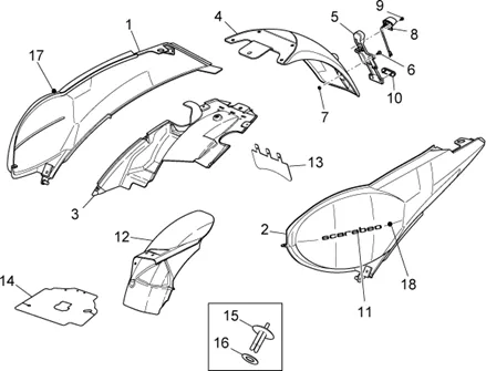 Carrosserie posterieure I
