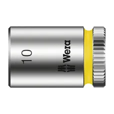 DOUILLE WERA 8790 HMA ZYKLOP 1/4 DIAM 10 mm (VENDU A L'UNITE) -MARQUE ALLEMANDE POUR LES ATELIERS