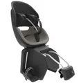 PORTE BEBE/SIEGE ENFANT ARRIERE PRODIGEE ICON A FIXER SUR CADRE NOIR COUSSIN GRIS AVEC SERRURE (JUSQU'A 22 Kg MAX) (HOMOLOGUE CE EN 14344)