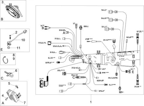 Circuit electrique AV