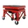 LEVE/PONT MOTO/TROTTINETTE P2R HYDRAULIQUE A COLONNE SUR ROULETTES HAUTEUR MINI 38cm MAXI 95cm ACIER ROUGE