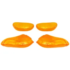 CABOCHON CLIGNOTANT SCOOT ADAPTABLE GILERA 50 STALKER AV+AR 1997>2000 ORANGE (x4) -REPLAY