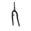 MTB FORK 20 " RIGIDE CINTREE STEEL BLACK WITH TASSEAUX PIVOT (200/140 mm) THREADED 1"-22,2 INNER