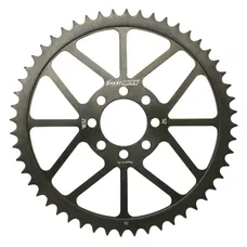 ADAPTABLE 50CC GEARED MOTORCYCLE REAR SPROCKET MBK 50 X-LIMIT 1997>2001/YAMAHA 50 DTR 1997>2001 420 52 DTS STEEL (BORE 44 mm) -SUPERSPROX