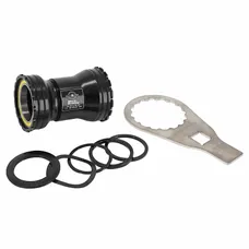 BOTTOM BRACKET CUP MTB/ROAD PRESS-FIT/PF30 386 EVO BLACKBEARING BEARING CERAMIC BOX OF 68/92 DIAMETER 46 FOR AXLE 30 mm (COMPATIBLE SRAM DUB) - TOOL INSTALLATION INCLUDED