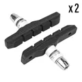 BRAKE SHOE HOLDER MTB V-BRAKE TO SCREW DEPORTE NEWTON 72 mm BLACK (2 PAIRS)