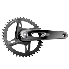 ROAD CRANKSET SRAM 13/12-SPEED RIVAL E1 XPLR 1X ALUMINIUM GRAVEL AXLE INTEGRATED DUB 170 mm 42T (WITHOUT CUVETTES)