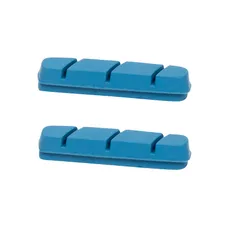 BRAKE SHOE ROAD ELVEDES FOR CAMPAGNOLO ON RIM CARBON 55 mm BLUE (1 PAIR)