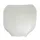 PLAQUE NUMERO/TETE DE FOURCHE 50 A BOITE UNIVERSEL REPLAY BLANC SANS ECLAIRAGE (AVEC FIXATIONS)