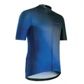 CYCLING JERSEY GIST SUMMER FLOW SLEEVES SHORT ZIP TOTAL BLUE XXXL -5349