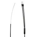 BRAKE CABLE BICYCLE BMX FIBRAX LOWER OF THE ROTOR TO L'CALIPER (CABLE+CABLE HOUSING) 1178 mm -THREAD 6+7 mm