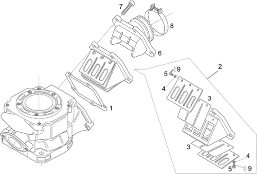 Flasque carburateur