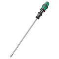 TOURNEVIS PORTE EMBOUT WERA 27 SB KRAFTFORM KOMPAKT 27 XL SHK 1/4 LONGUEUR LAME 300 mm (AVEC RESERVE D'EMBOUT INTEGREE) NOIR/VERT (VENDU A L'UNITE) -MARQUE ALLEMANDE POUR LES ATELIERS