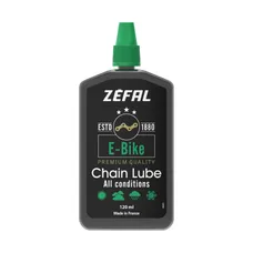 BICYCLE LUBRICANT CHAIN ZEFAL E-BIKE CHAIN LUBE TOUTES CONDITIONS (BURETTE 120ML)