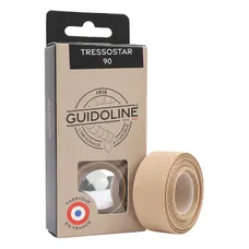 HANDLEBAR TAPE/HANDLEBAR VELOX TRESSOSTAR 90 COTON BEIGE 20 mm X 2,80M (SOLD AU BLISTER PACK OF 2) -GUIDOLINE