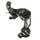 REAR MTB DERAILLEUR P2R 8-SPEED EIGHT CAGE LONGUE BLACK (COMPATIBLE SHIMANO JUSQU'TO 30T) (SPECIAL OFFER)