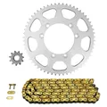 ADAPTABLE CHAIN KIT FANTIC 50 CABALLERO E CASA 2016>2019, REGOLARITA CASA 2006>2012, E PERFORMANCE 2017>2020 420 11X58 (DIAMETER REAR SPROCKET 100/115/8.25) (OEM GEARING) -AFAM