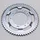 ADAPTABLE MOPED REAR SPROCKET MBK 51 WHEEL ALUMINIUM GRIMECA 56 DTS (BORE 98 mm) 10 HOLES SILVER -P2R SELECTION