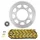 KIT CHAINE ADAPTABLE DERBI 50 SENDA R XTREME 2018>2020 420 11x59 (DIAM COURONNE 102/125/8.5) (DEMULTIPLICATION ORIGINE) -AFAM