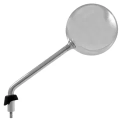 RETROVISEUR ADAPTABLE PIAGGIO 50-125 LIBERTY I-GET IE 2015> GAUCHE CHROME (OE CM020417) (HOMOLOGUE CE) -SELECTION P2R