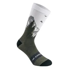 SOCKS/ANKLE SOCKS SUMMER GIST TRENDY WHITE MONTAGNE 43/47 ECOLOGIQUE - HEIGHT 20 cm (PAIR) -5863