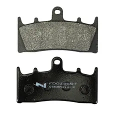 BRAKE PAD SET NEWFREN FOR KAWASAKI 600 ZX-6R NINJA 1998>2002 FRONT, 750 ZX-7R NINJA 1996>2003 FRONT/SUZUKI 1300 GSX-R HAYABUSA 1999>2007 FRONT (FD0199BT) (TOURING ORGANIC)