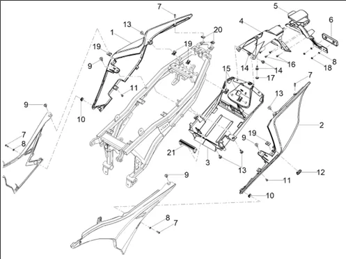 Carrosserie posterieure