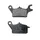 PLAQUETTE DE FREIN NEWFREN POUR YAMAHA 125 TRICITY 2014> AV, 150 TRICITY 2016> AV, 300 TRICITY 2020> AV / MBK 125 TRYPTIK 2014> AV (FD0517BE) (ELITE ORGANIQUE)