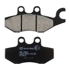 BRAKE PAD SET BREMBO FOR APRILIA 125 SR GT 2021> REAR/PIAGGIO 300 MP3 2010>2019 REAR, 350 BEVERLY TOURING 2012>2019 REAR (SCOOTER CARBON CERAMIC) -07060CC
