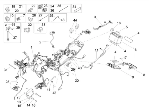 Circuit electrique AV