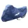 PROTECTIVE COVER MOTORCYCLE ANTI RAIN ADX TOTALEMENT WATERPROOF (228X99X124CM) L BLUE DARK/LOGO WHITE (POLYESTER/BOUCLE OF FASTENING/OEILLETS LOCK)