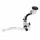 BRAKE MASTER CYLINDER MOTORCYCLE UNIVERSAL VOCA RACING RADIAL FRONT RIGHT SILVER (WITH PISTON OF 17,5 mm)