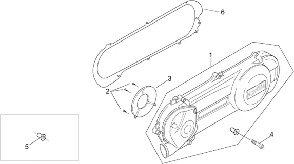 Couvercle transmission (Ditech)
