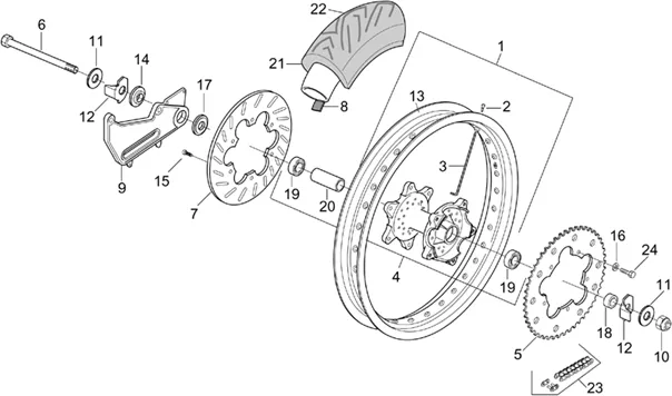 Roue AR