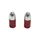 CAP OF VALVE SCOOTER/MOPED REPLAY VS OBUS RED (PAIR)