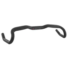 ROAD HANDLEBAR ERGOTEC GRAVEL EXPLORER 2.0 ALUMINIUM BLACK DIAMETER 31.8 mm L 460/552 mm (APPROVED LEVEL 6) - FLAT IN PARTIE SUPERIEURE
