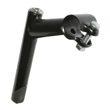 MTB STEM TO PLONGEUR P2R STEEL 22.2 mm HANDLEBAR 25,4 L 80 mm BLACK