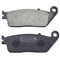 PLAQUETTE DE FREIN NEWFREN POUR KAWASAKI Z750 2007>2012, Z800 2013>2016 AV/TRIUMPH 675 STREET TRIPLE 2008>2017AV/HONDA 125 FORZA 2015> AV (L 39mm - H 102mm - P 8.3mm) (FD0132BE) (ELITE ORGANIQUE)