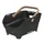 REAR BASKET SYNTHETIQUE RECYCLE CENTO NEO MIK 2.0 BASIL BLACK (46X35X25CM) COMPATIBLE SYSTEM MIK 2.0 (MOUNTING KIT INCLUDED)