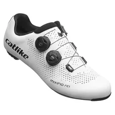ROAD CYCLING SHOE CATLIKE MIXINO RC1 WHITE T44 SEMELLE CARBON EXTRA AIRFLOW MOUNTING KIT PER 2 ADJUSTMENT DIAL MICROMETRIQUE ATOP COMPATIBLE LOOK/SHIMANO (PAIR)