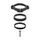 KIT AJUSTEMENT FOR MOUNTING KIT AXLE OF CRANKSET SRAM HOUSING DUB