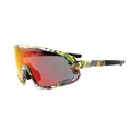 CYCLING GLASSES ADULT GIST NEXT MONTURE POP YELLOW (3 VERRES INTERCHANGEABLES - PROTECTOR 100% UV - UVA - UVB) VISION OPTIMALE, ULTRA ADHERENTES, TRES RESISTANTES (VERRE CAT 3)