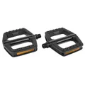 PEDAL MTB/BMX NEWTON ALUMINIUM/RESIN BLACK ANODISE 9/16" TO BEARING (PAIR) 105X109MM
