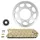 KIT CHAINE ADAPTABLE HM 50 CRM DERAPAGE RR 2003>2017 428 13x60 (DIAM COURONNE 105/125/8.5) -AFAM