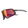 CYCLING GLASSES ADULT GIST MASK MONTURE BLACK VERRE RED POLYCARBONATE (PROTECTOR 100% CONTRE UVA, UVB, UV)