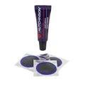 REPAIR KIT TYRE TUBELESS MTB HUTCHINSON PER L'INNER WITH RUSTINES - BOX (COLLE 3 g + 4 PATCHS 25 mm)